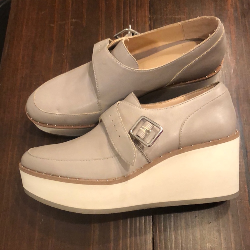 Zara platform oxfords